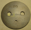 Throttle Blade, 1.6875\" - Holley (Thin) w/.093 bypass