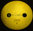 Throttle Blade, 1.562" - Holley Brass