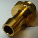 9/16"-24 x 5/16" Barbed Nipple 3