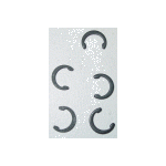 Retainer - C-Clip - .234", 15/64", package of 10