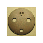 Throttle Blade, 1.437" - Holley Secondary w/.152" bypass