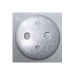 Throttle Blade, 1.687" - Holley (Thin) Stainless w/.152" Bypass