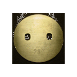 Throttle Blade, 1.750" - Holley Aluminum