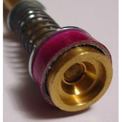 AVS Accelerator Pump Plunger  - 11/16" Leather Cup (Length: 2.33") 2