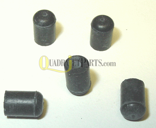 1/8\" Rubber Vacuum Caps - Rochester Quadrajet Carburetor Parts