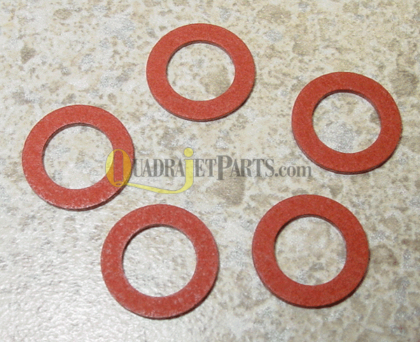 Gaskets - OD.400" x .250" ID - 5 pack