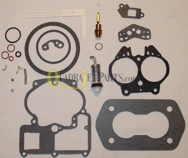 Rochester 2G Carburetor Rebuild Kit (D), 1975-76 Pontiac V8