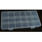 Small Parts Plastic Storage Bin - 18 Compartments 2